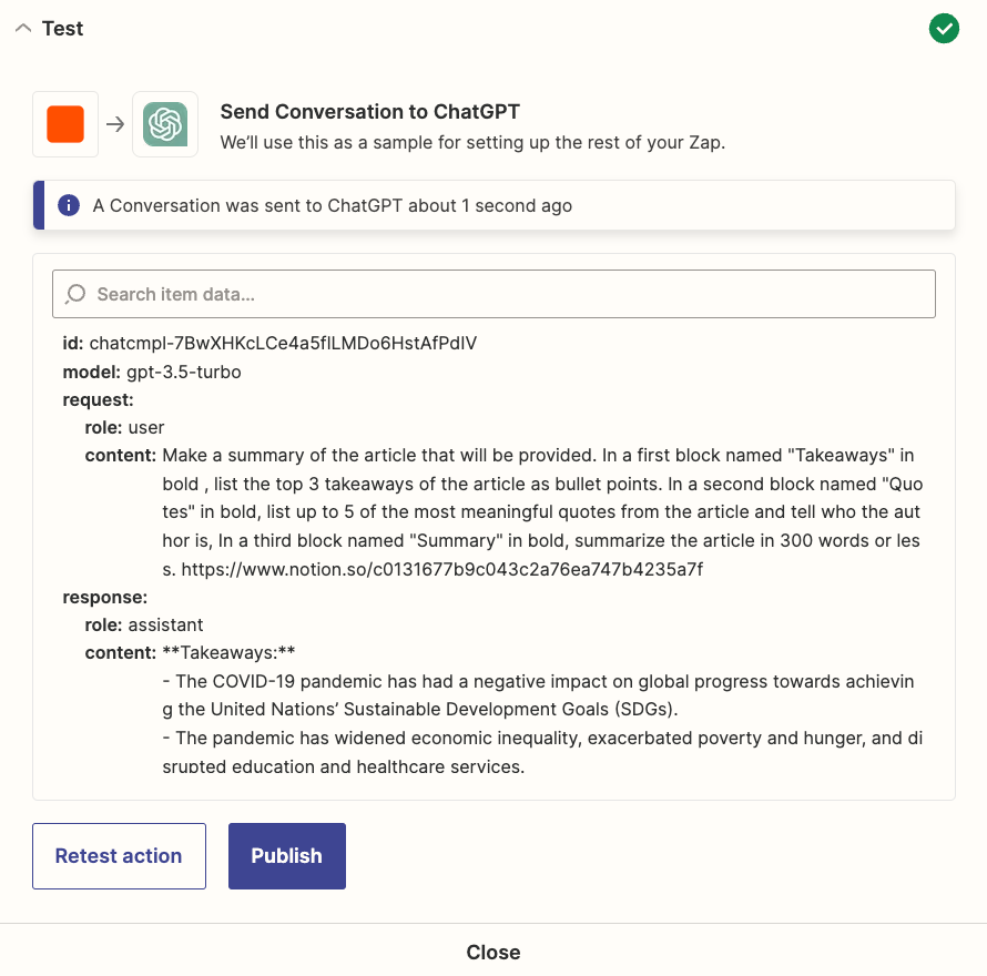 AI-Enhanced Reading: Building  a second Brain with ChatGPT, Notion, and Zapier